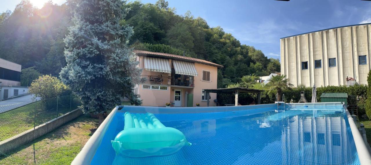 ホテル Casa Stefania Con Giardino A Lugano Grancia エクステリア 写真